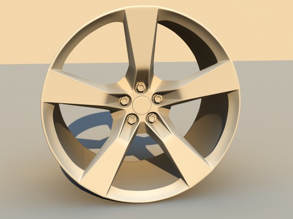 camaro concept rim 3d model - camaro concept rim by ivan_st
